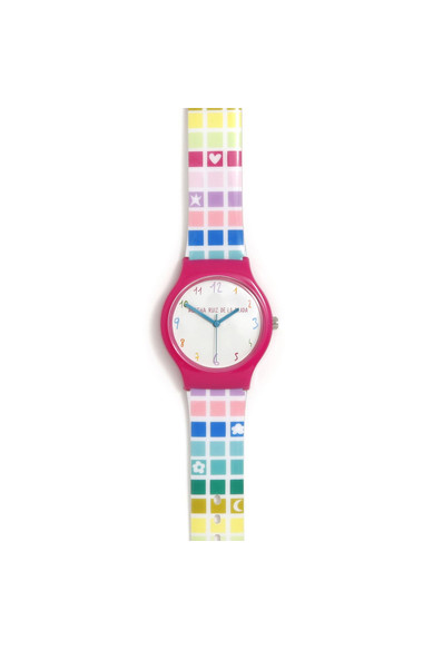 Agatha ruiz de la prada RELOJ CUADRITOS COLORES Oferta especial de fábrica