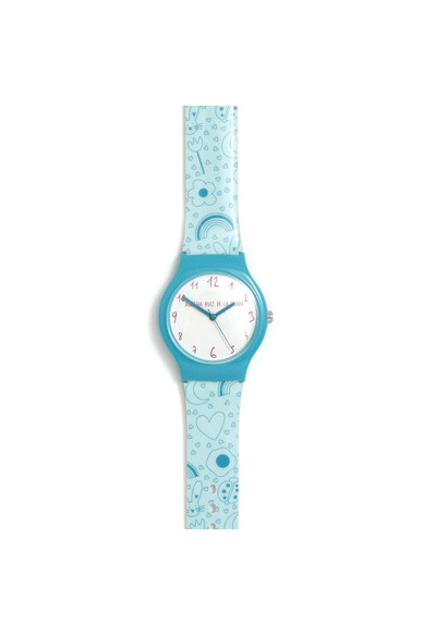Agatha ruiz de la prada RELOJ AZUL ESTAMPADO Promoción trimestral