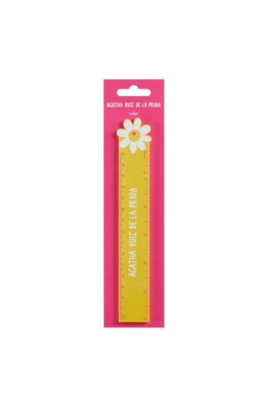 Agatha ruiz de la prada REGLA MADERA AMARILLA