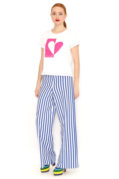Agatha ruiz de la prada CAMISETA CORAZON CUADRO