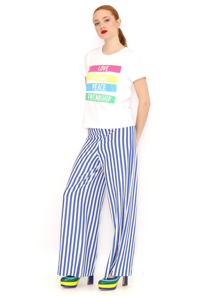 Agatha ruiz de la prada CAMISETA PALABRAS COLORES Venta caliente