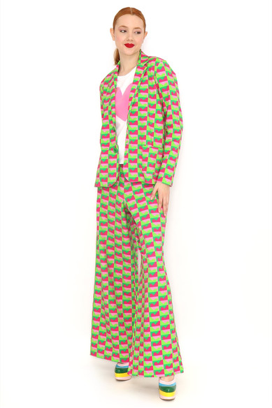 Agatha ruiz de la prada AMERICANA CORAZONES ROSAS VERDES Rebajas de fábrica