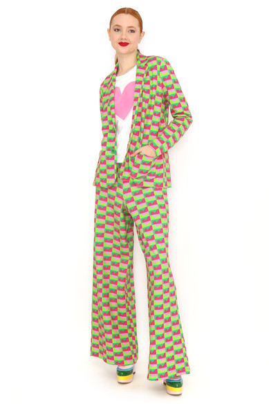 Agatha ruiz de la prada AMERICANA CORAZONES ROSAS VERDES Rebajas de fábrica