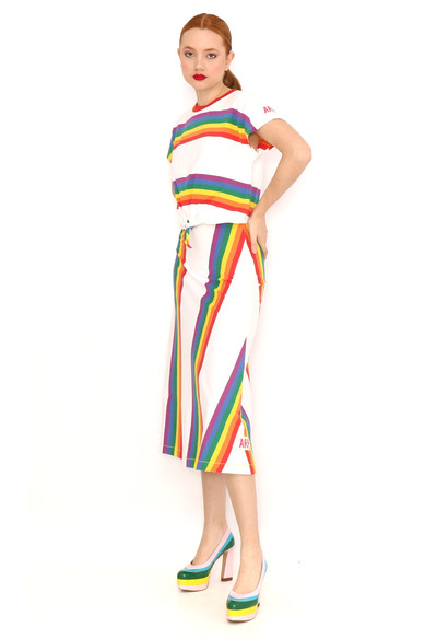 Agatha ruiz de la prada CAMISETA RAYAS COLORES Tienda