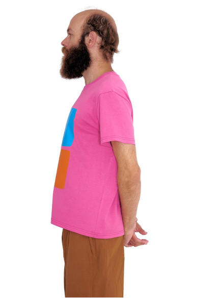 Agatha ruiz de la prada CAMISETA 2 CUADROS NARANJA Y AZUL COMPRAR AHORA
