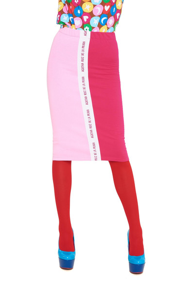Agatha ruiz de la prada FALDA BICOLOR ROSA/FUCSIA ÚLTIMAS EDICIONES