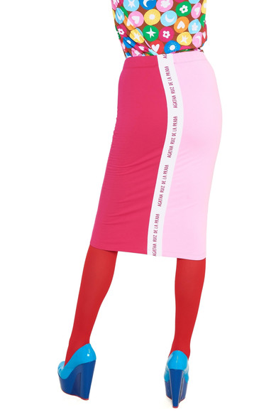 Agatha ruiz de la prada FALDA BICOLOR ROSA/FUCSIA ÚLTIMAS EDICIONES