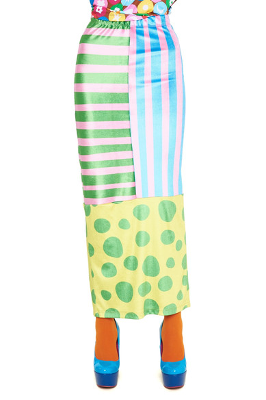 Agatha ruiz de la prada FALDA LARGA TOPOS/RAYAS Precio de fábrica