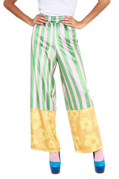 Agatha ruiz de la prada PANTALON RAYAS/FLORES