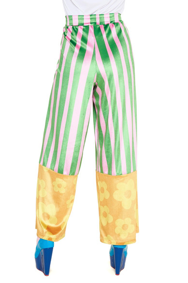 Agatha ruiz de la prada PANTALON RAYAS/FLORES Promoción por tiempo limitado