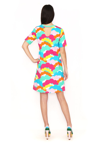 Agatha ruiz de la prada VESTIDO ESTAMPADO NUBES Oferta especial de fábrica