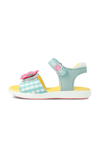 Agatha ruiz de la prada SANDALIA VICHY AZUL Superdescuento