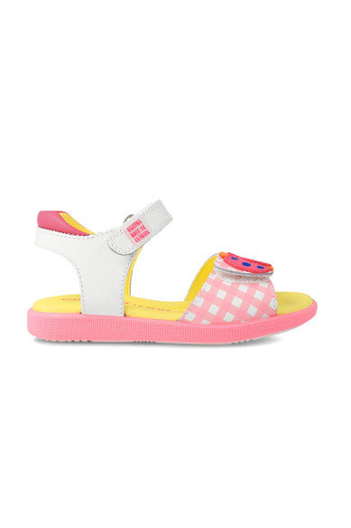 Agatha ruiz de la prada SANDALIA VICHY BLANCO Grandes descuentos