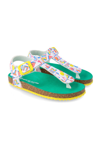 Agatha ruiz de la prada SANDALIAS BIO ESCLAVA LETRAS