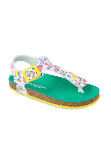 Agatha ruiz de la prada SANDALIAS BIO ESCLAVA LETRAS Envío internacional gratuito
