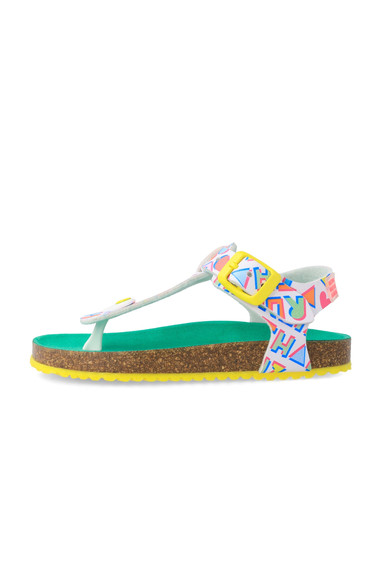 Agatha ruiz de la prada SANDALIAS BIO ESCLAVA LETRAS Envío internacional gratuito