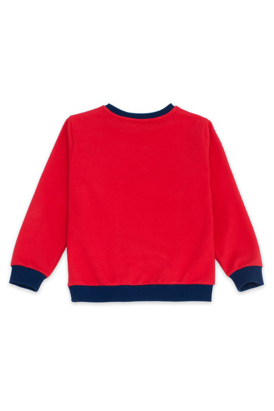 Agatha ruiz de la prada SUDADERA ROJA HOLA INFANTIL Limitado a 3 días