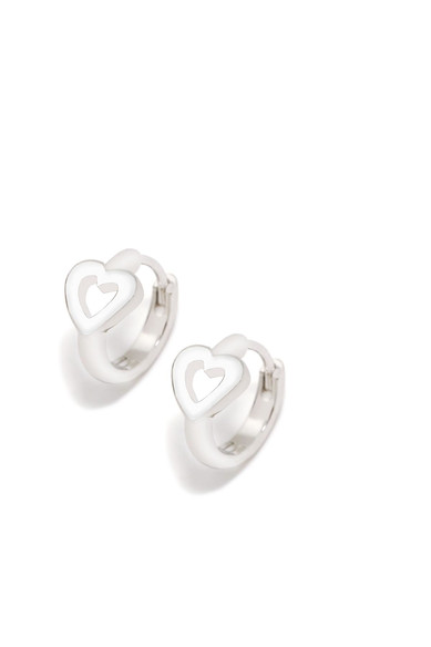 Agatha ruiz de la prada CRIOLLAS FILO CORAZON PLATA