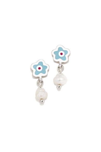 Agatha ruiz de la prada PENDIENTES FLORES Y PERLAS DEGRADEE
