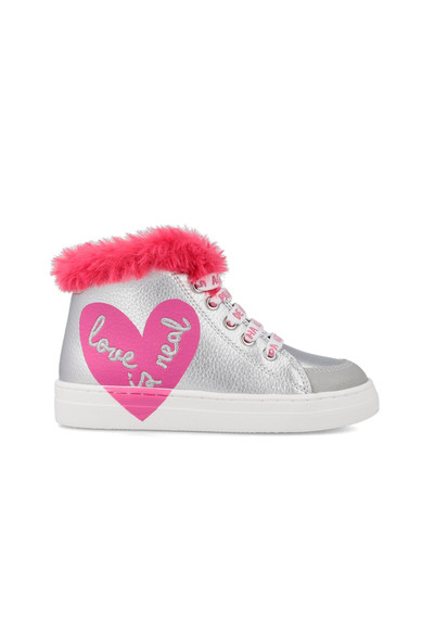 Agatha ruiz de la prada BOTIN CORDONES PLATEADOS Rebajas top