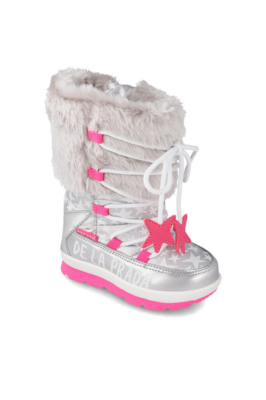 Agatha ruiz de la prada BOTA APRES-SKI ESTRELLAS PLATEADAS Precio de fábrica