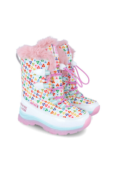 Agatha ruiz de la prada BOTA APRES-SKI ESTAMPADAS BLANCO Promoción por tiempo limitado