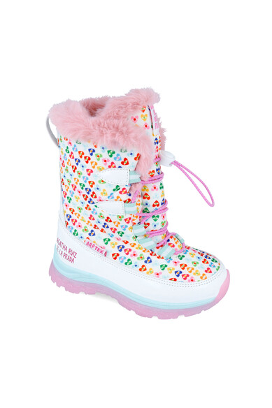 Agatha ruiz de la prada BOTA APRES-SKI ESTAMPADAS BLANCO Promoción por tiempo limitado