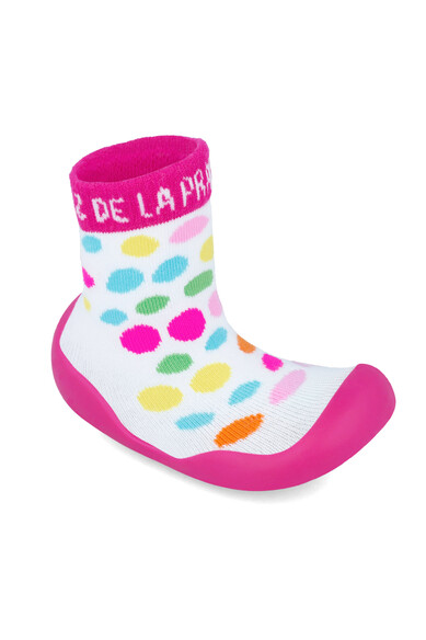 Agatha ruiz de la prada CALCETIN LYCRA TOPOS COLORES Superdescuento