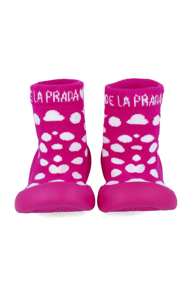 Agatha ruiz de la prada CALCETIN LYCRA TOPOS FUCSIA Grandes descuentos