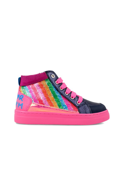 Agatha ruiz de la prada BOTIN ARCOIRIS AZULES Liquidación