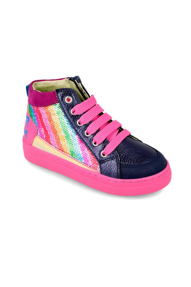Agatha ruiz de la prada BOTIN ARCOIRIS AZULES Liquidación