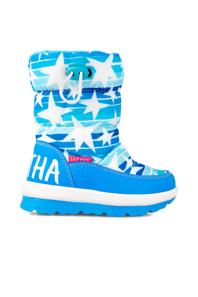 Agatha ruiz de la prada BOTA APRESKI ESTRELLAS AZUL Envío internacional gratuito