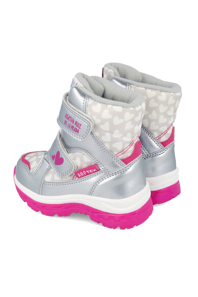 Agatha ruiz de la prada BOTA APRESKI PLATEADA ARP Ahorra y exporta