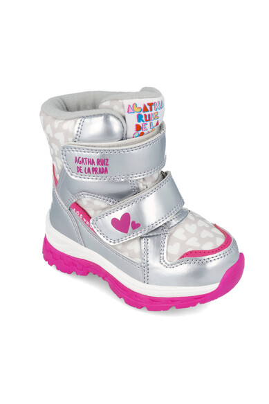Agatha ruiz de la prada BOTA APRESKI PLATEADA ARP Ahorra y exporta
