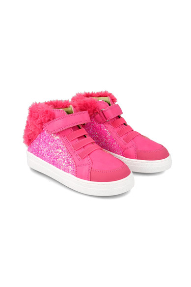 Agatha ruiz de la prada BOTIN GLITTER PELO FUCSIA