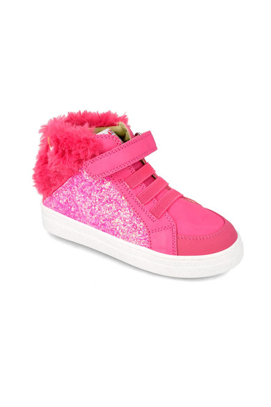 Agatha ruiz de la prada BOTIN GLITTER PELO FUCSIA Oferta exclusiva