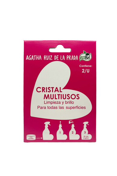 Agatha ruiz de la prada CAJA 2 PASTILLAS CRISTAL MULTIUSOS Devoluciones gratuitas
