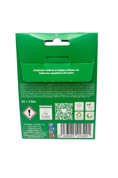 Agatha ruiz de la prada CAJA 2 PASTILLAS ECOBEL BAÑOS