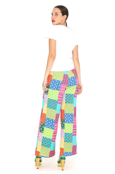 Agatha ruiz de la prada PANTALON PATCHWORK Ventas relámpago
