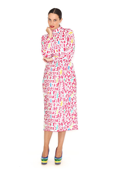Agatha ruiz de la prada FALDA PLISADA LETRAS Descuento