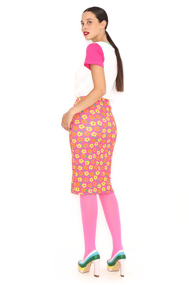 Agatha ruiz de la prada FALDA LAPIZ FLORES Tienda