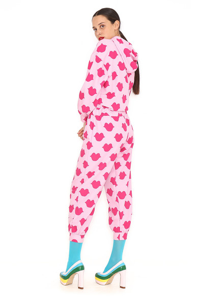 Agatha ruiz de la prada MONO CAPUCHA BESOS Rebajas top