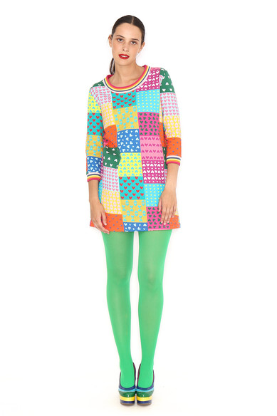 Agatha ruiz de la prada VESTIDO MUTICOLOR PATCHWORK Envío gratis
