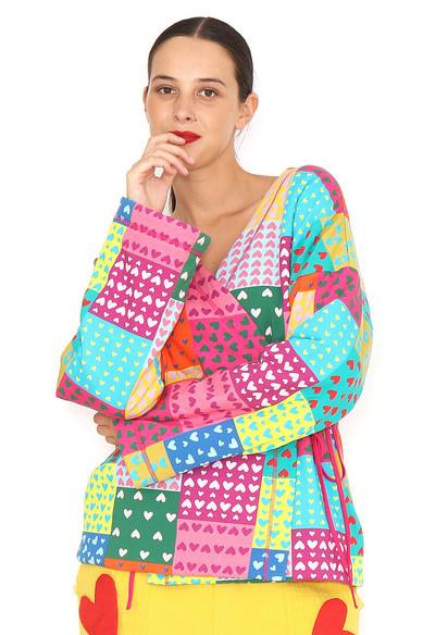 Agatha ruiz de la prada KIMONO PATCHWORK MULTICOLOR Precio de fábrica