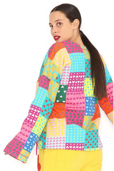 Agatha ruiz de la prada KIMONO PATCHWORK MULTICOLOR Precio de fábrica