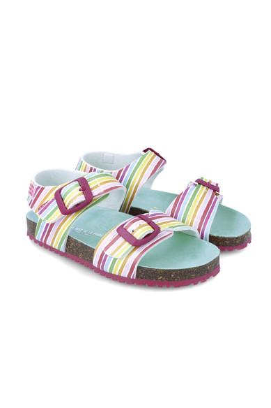 Agatha ruiz de la prada SANDALIAS BIO RAYAS Superdescuento