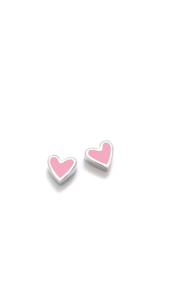 Agatha ruiz de la prada PENDIENTES KILO CORAZON ROSA