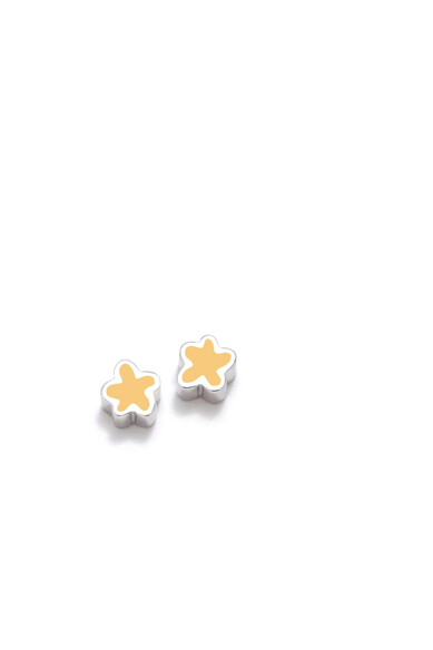 Agatha ruiz de la prada PENDIENTES KILO FLOR AMARILLO Descuento por venta flash