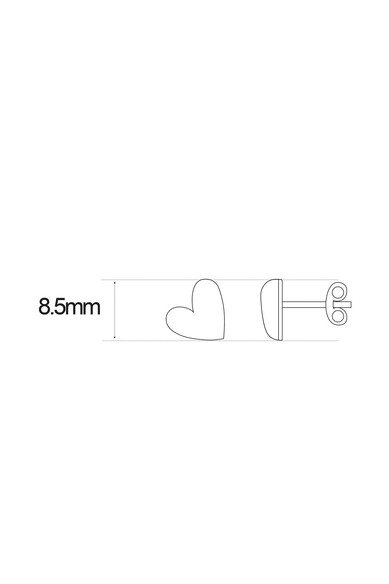 Agatha ruiz de la prada PENDIENTES CHARM CORAZON PEQUE PECAS Promoción por tiempo limitado