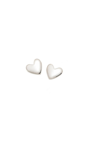 Agatha ruiz de la prada PENDIENTES CHARM CORAZON PLATA PEQ Última moda